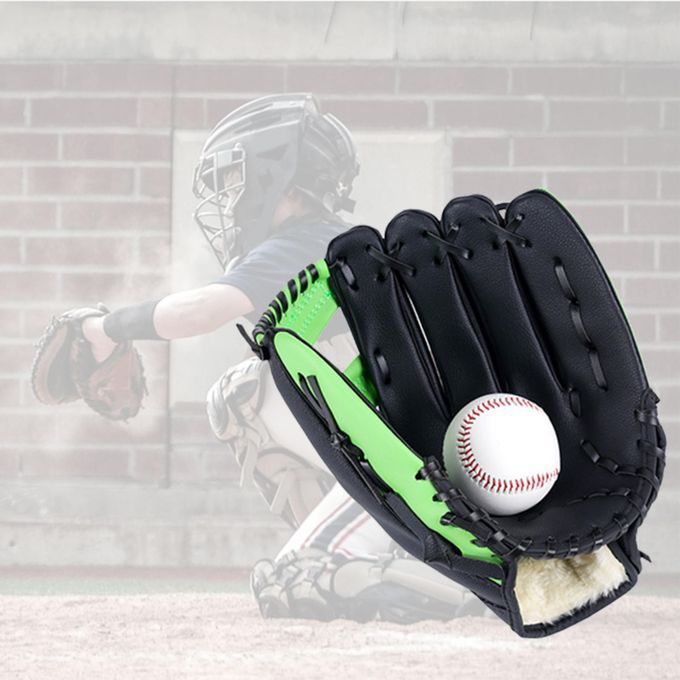Baseball  Thickening Pitcher Softball Teeball Glove Green S