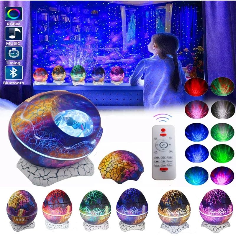 2022 Daytech Starry Sky Lamp Luces Led Galaxy  Nightlight Child Gift Deco Blueteeth Music Star Projection Light