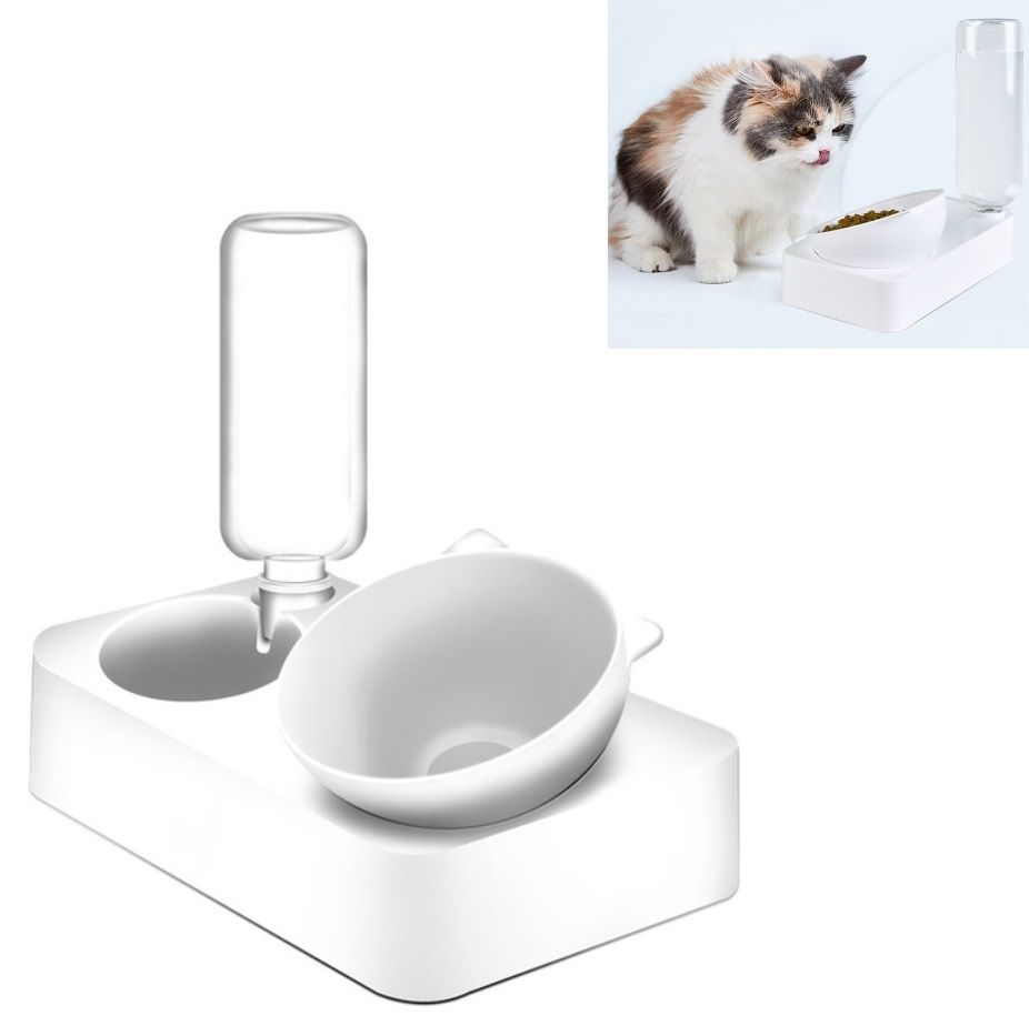 Pet Bowl Anti-tipping Pet Drinking Water Feeding Bowl, Size:Small