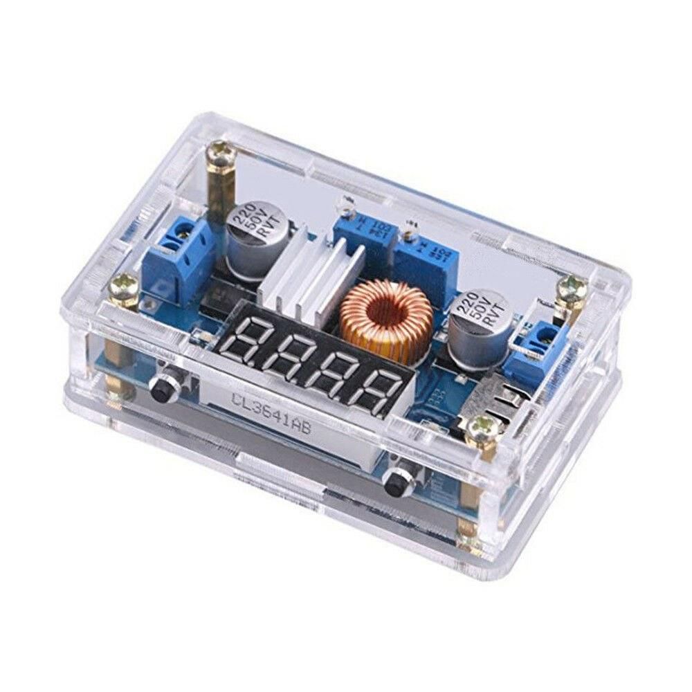 DC Buck Converter DC-DC Step Down Voltage Regulator 5V-36V to 1.2V-32V Buck Converter Reducer Power Supply Module Supply Module with LED Display USB Output & CC CV Mode