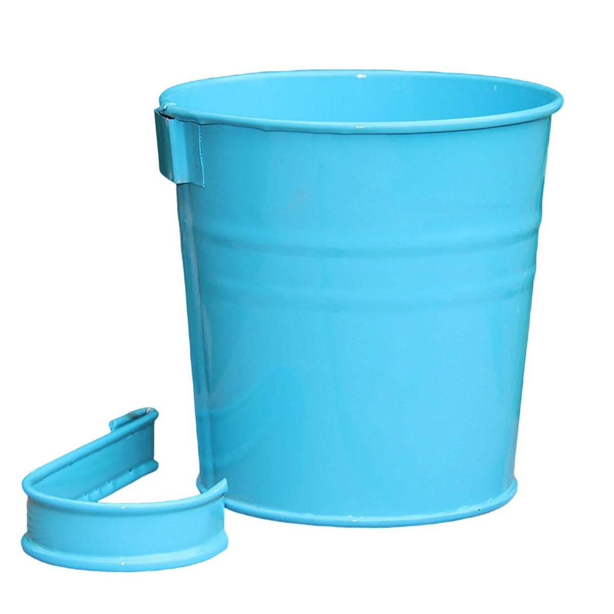 Flower Pot Balcony Hanging Succulent Planter Flowerpot Blue
