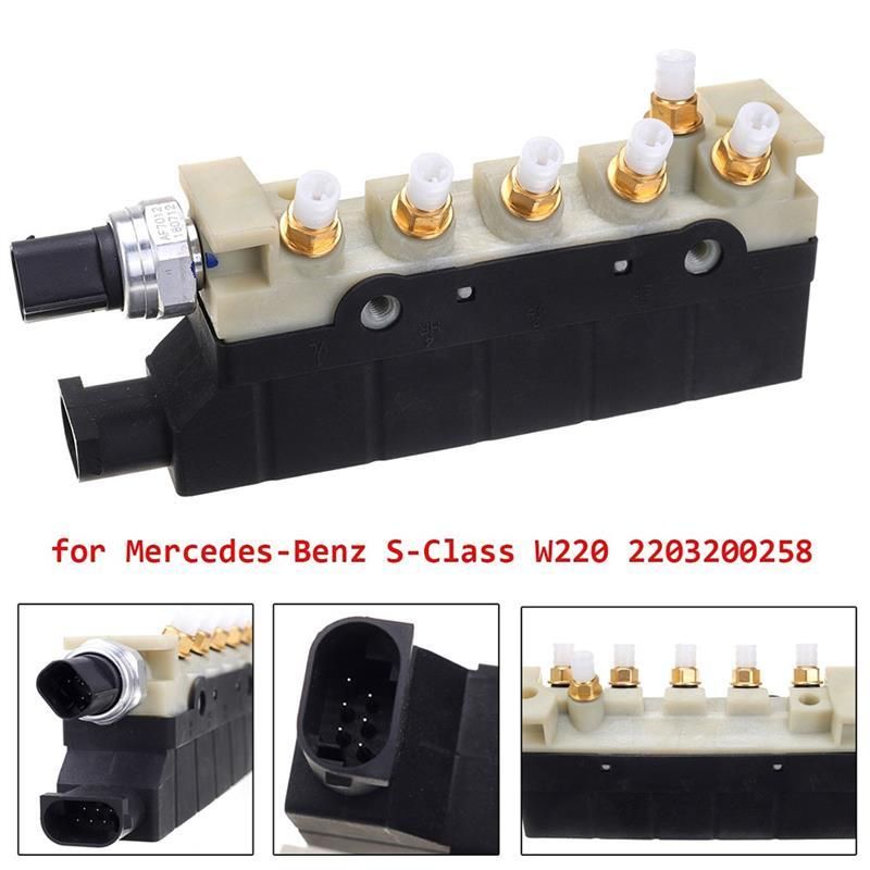 Repment For Mercedes Benz S Cl W220 Air Suspension Compressor Valve Block 2203200258 A2203200258
