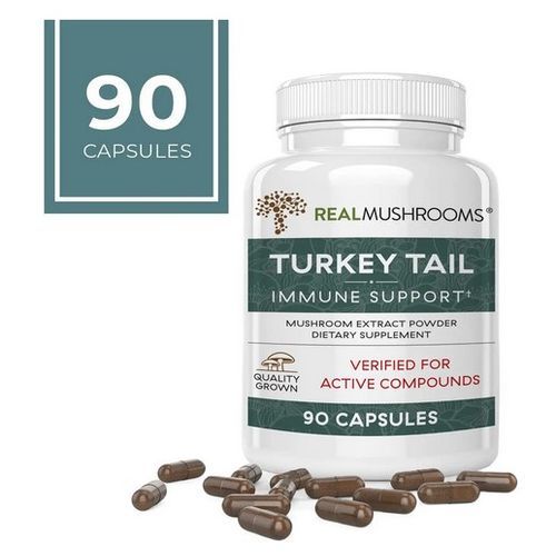 Turkey Tail Immune Support Mushroom 90 Capsules