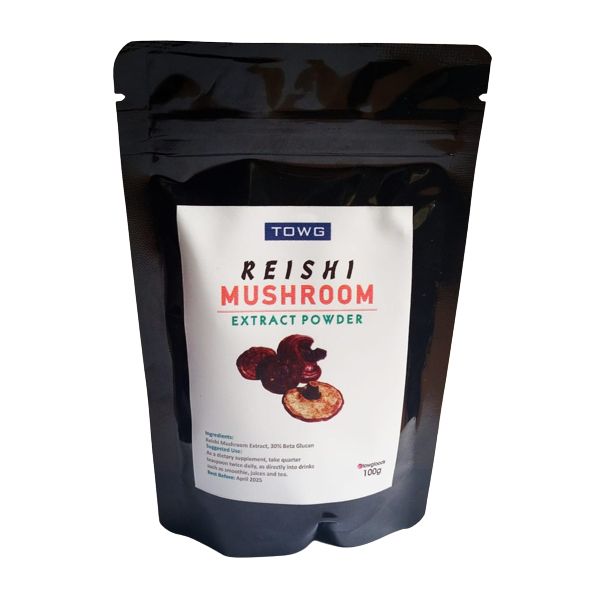 Reishi Mushroom Extract, 30% Beta Glucans 100g