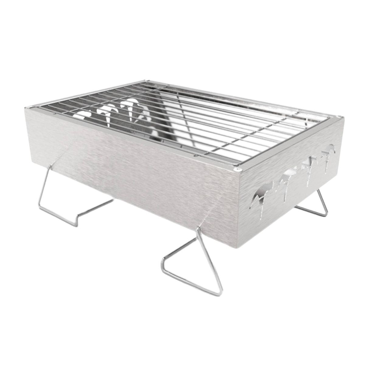 Mini BBQ Barbecue Grill Folding Portable Camping Picnics Cooking Tools