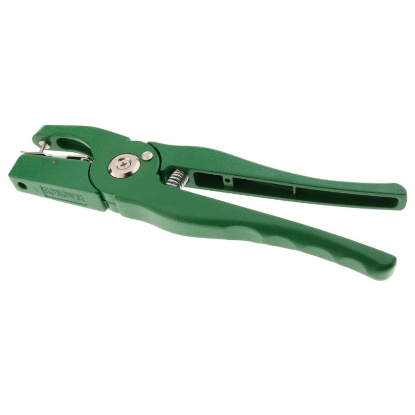 Pig Ear Tag  Sheep Hog Cow Applicator Puncher Marker Tagger Red