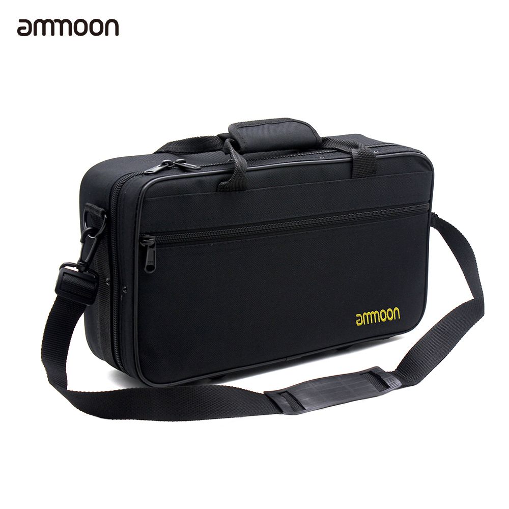 Ammoon Bb Clarinet Case Gig Bag Backpack Box