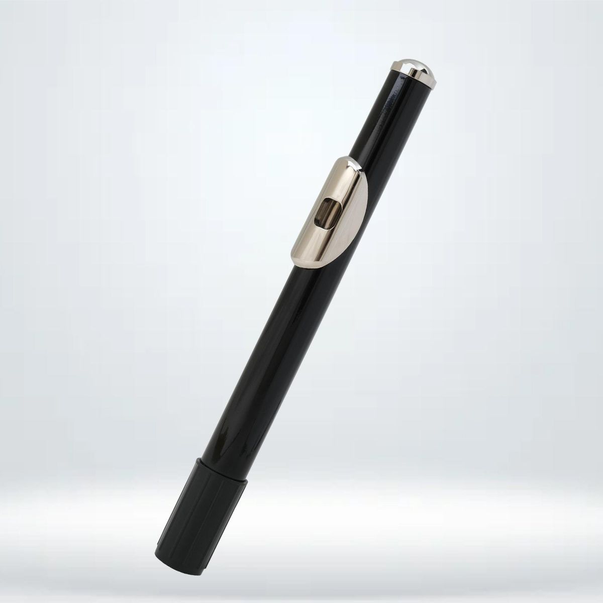 Metal Flute Head Joint Handcraft Fine Tuning Black