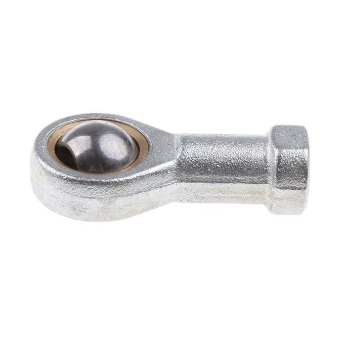 8mm M8 Oscillating Rose Ball Joint Stainless Steel Threaded Rod End