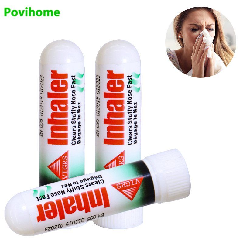 Rhinitis Nasal Herbal Inhaler Menthol Nose Cream Essential Oil 2pcs Thailand Mint Cold Cream Herbal Cool Natural Herbal Inhaler