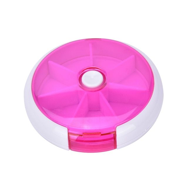 3PCS Weekly 7 Days Tablet Pill Box Holder Medicine Dispenser Storage