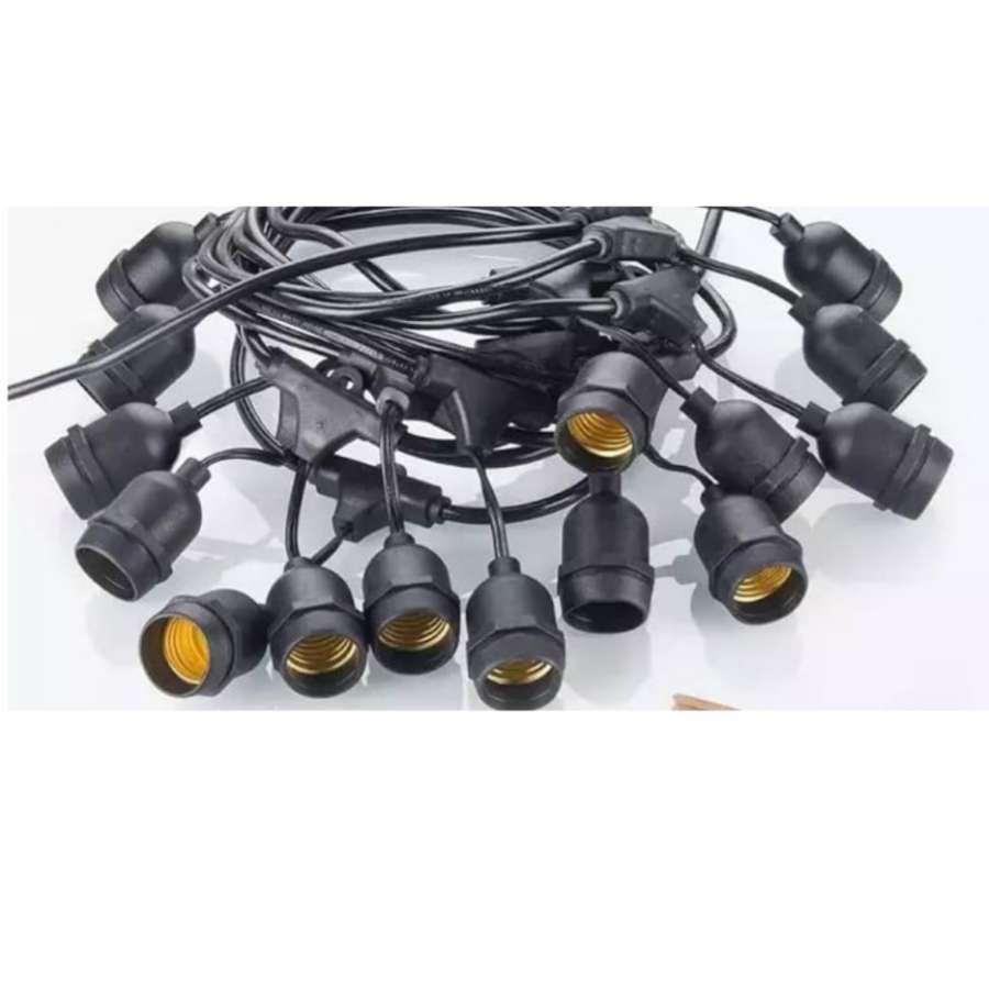 String Lights Fillament 10meters ×20Lamp Holders