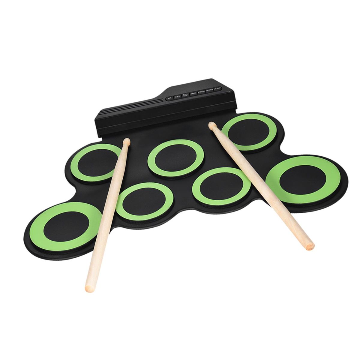 Compact Size Portable Digital Electronic Roll Up Drum Kit