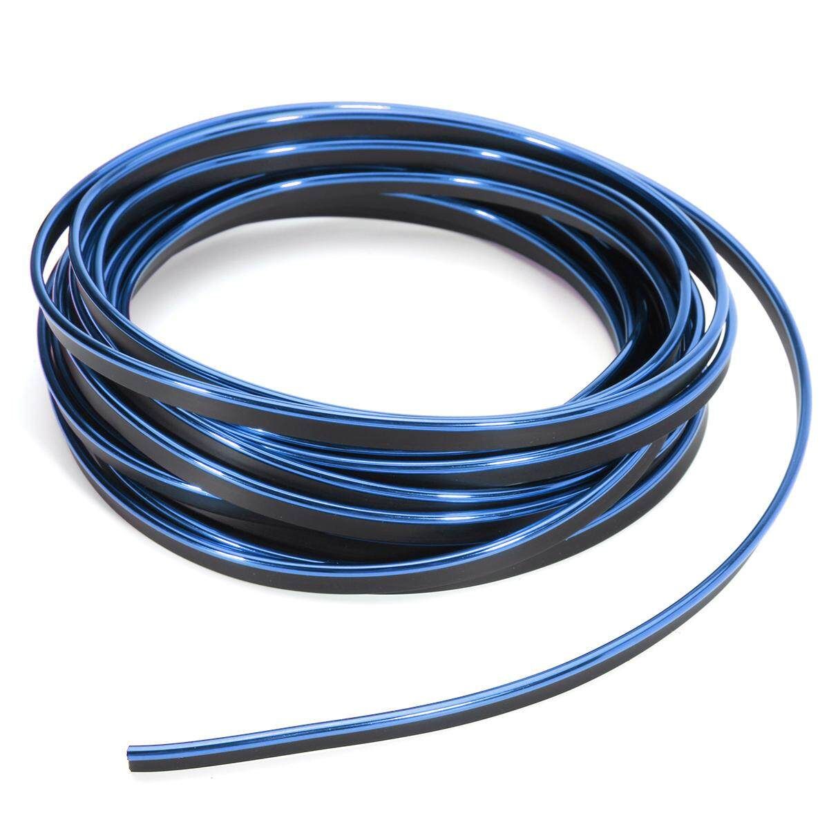 3/5/8M Auto Car Styling Moulding Decorative Filler Strip Interior Exterior Hot Blue