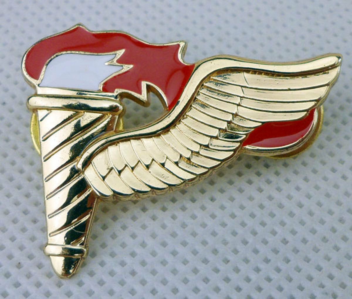 Tomwang2012. US  Parachutist Pathfinder Badge Insignia Pin US  Navigator Badge-D735