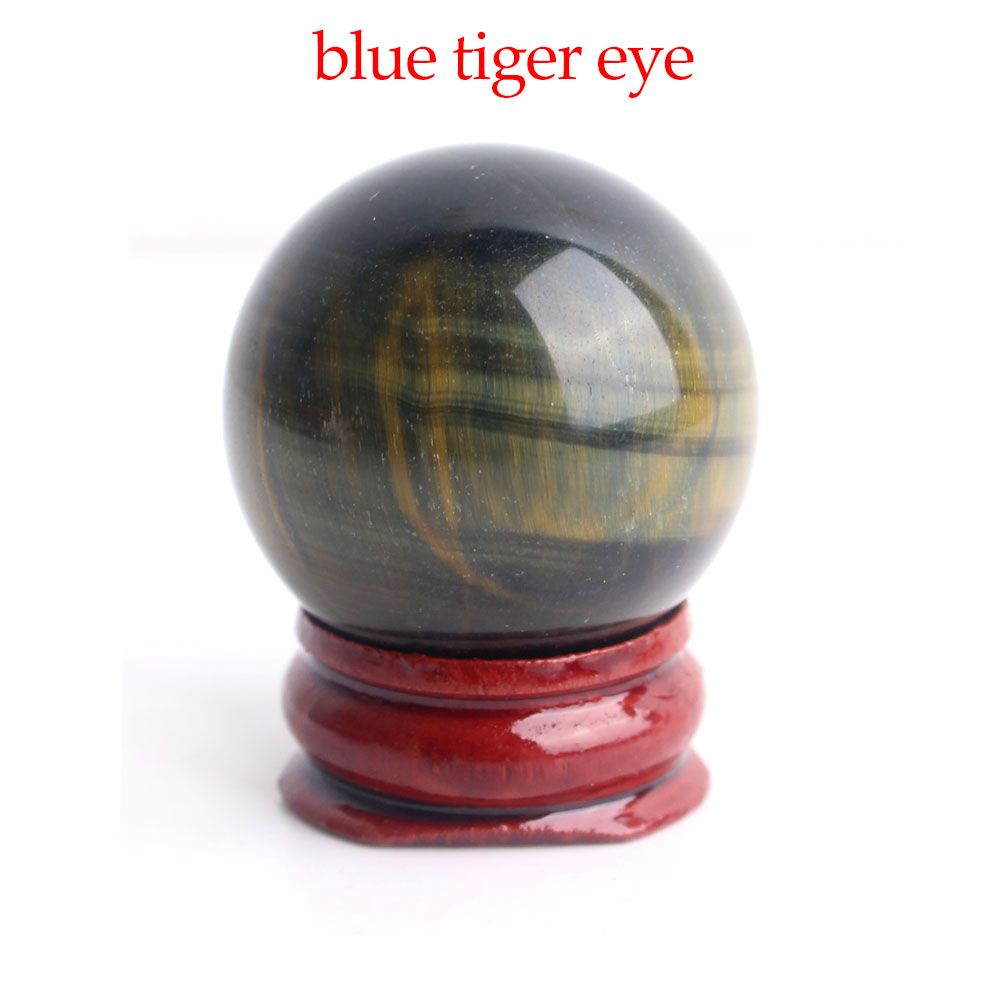 Natural Amethyst Obsidian Stone 18-20mm Crystal Ball Sphere Stand Gtone Quartz Globe Pedestal