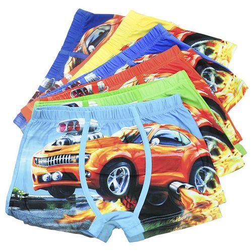 5pcs Boys Children's Boxer Underwear Kids UnderPants