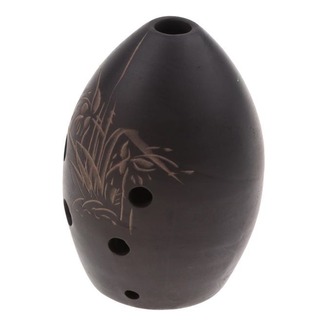 1pc Chinese Traditional Musical Instrument Clay Xun 8 Holes Ocarina