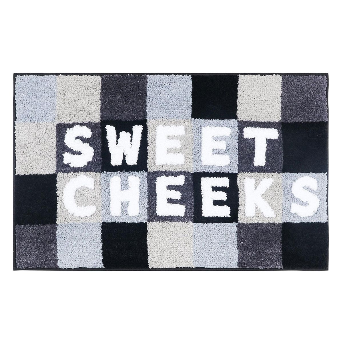 Door Mat Flocking Microfiber English Letter Floor Mats Rugs