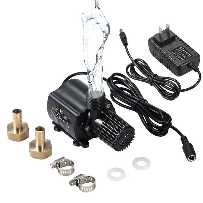 DECDEAL Brushless Water Pump Ultra-quiet DC12V Micro-Type 2