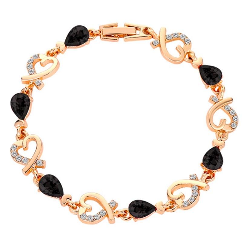 Crystal Bracelet Bangle Love Wedding Bridal Flowers & Diamon