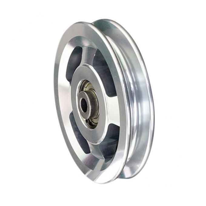 4X Alloy Pulley Wheels U Groove Home Fitness Pulley Cable Machine DIY