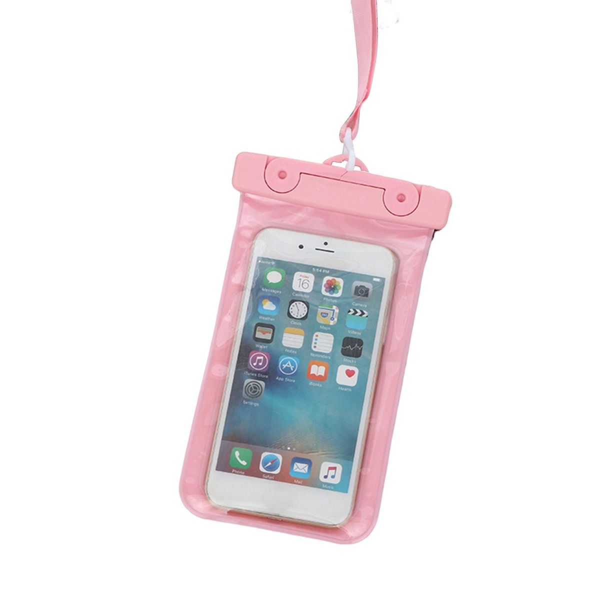 Phone Waterproof Case Water Resistant Phone Waterproof Bag Pink