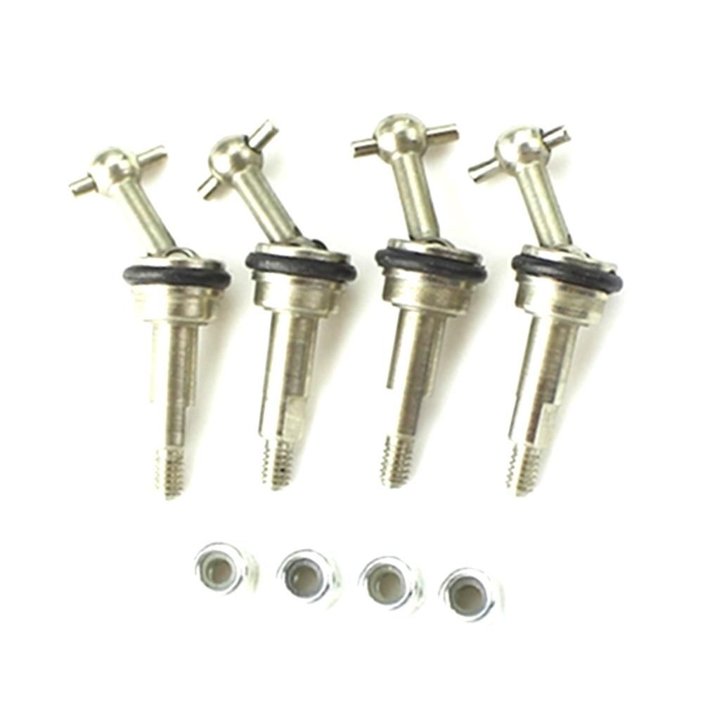 4Pcs Metal CVD Universal Joint Shaft for K969 K989 1/28 RC