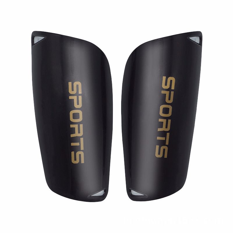 Soccer Shin Guards Football Protectors Pads Adult Kids Shinguards Light Sock Insert Board Boy Training Leing Protective Gear-01-ZAQ001-Black