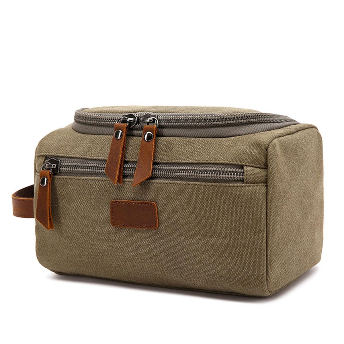 Portable Carry Travel Makeup Bag Storage Protective Cosmetic Case Zipper Organizer