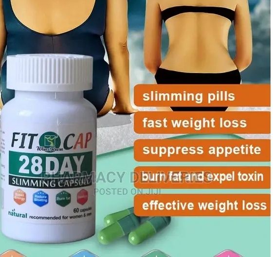 Fit O Cap 28 Days Tummy Fat Burner And Slimming Capsule.