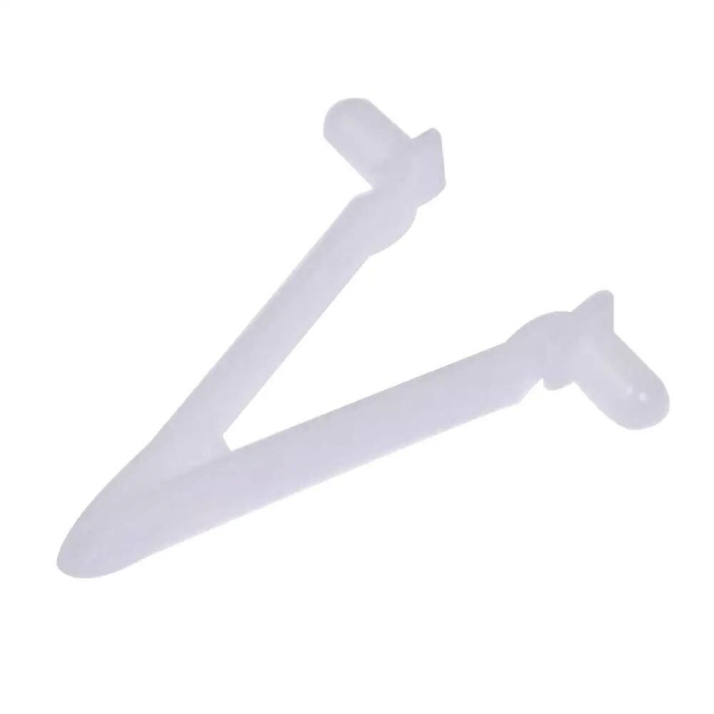 6Pcs Butterfly V Clips Spring Locking Pins Replacement Set Standard Pole Attachment Clips For Vacuum Head Skimmer Net Leaf Rake
