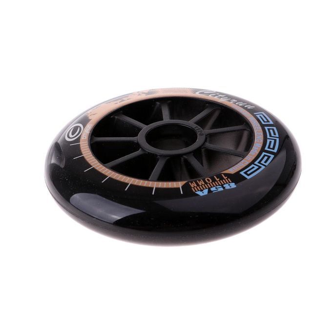 Speed Skating Wheels Outdoor Indoor Inline Skate Wheels 110mm Black