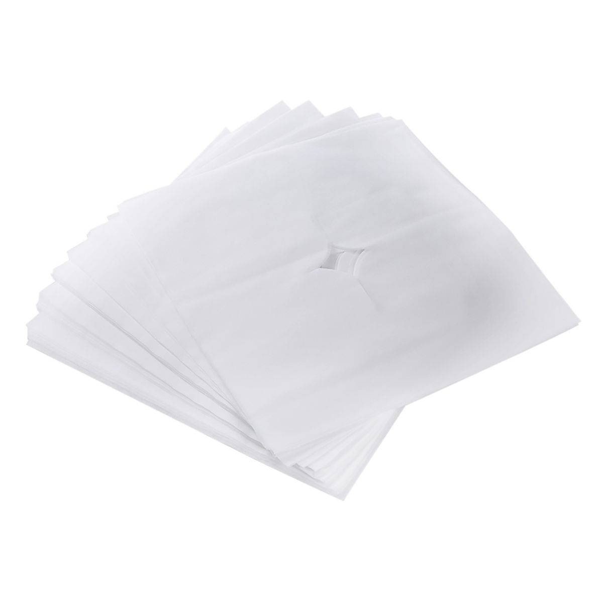 100Pcs/Bag Square Spa Face Hole Cover Beauty Salon