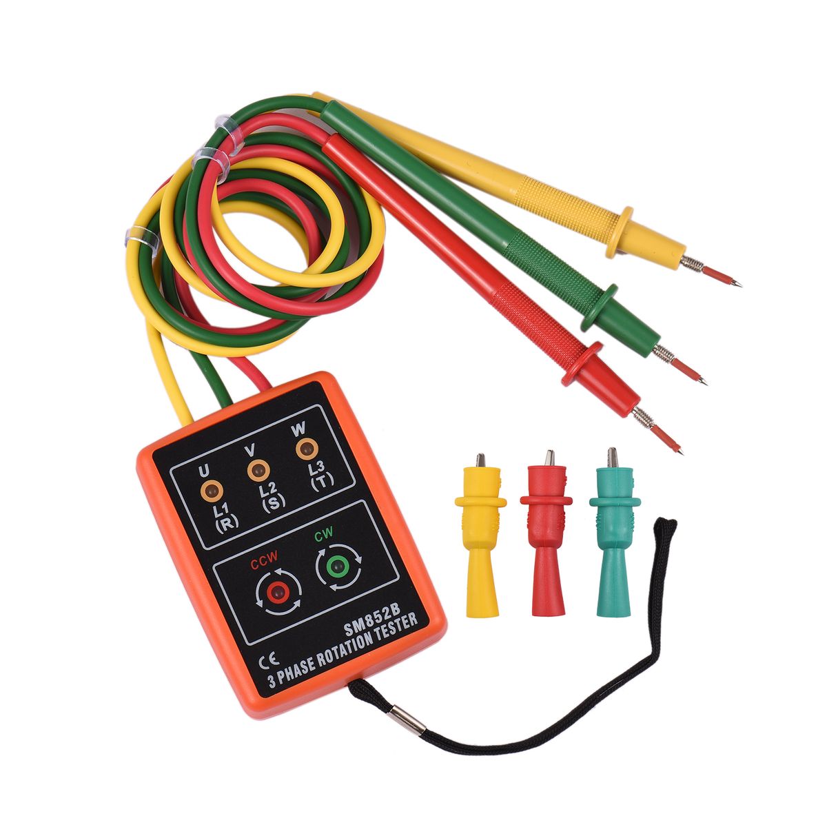 Phase Tester Portable 3 Phase Rotation Tester Phase-sequence