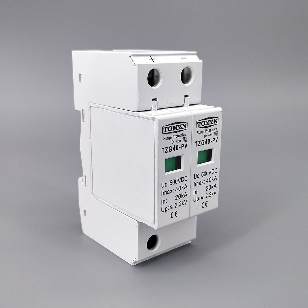SPD DC 600V 20KA~40KA House Surge Protector Protective