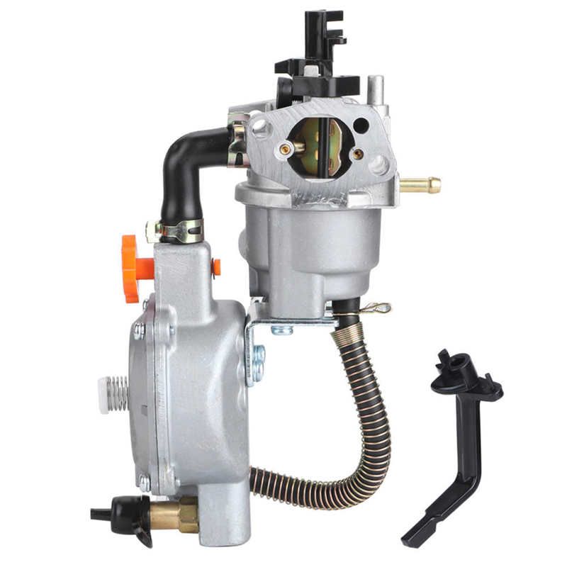 Generator Dual  Carburetor LPG NG Conversion Kit For 2.8KW GX200 170F Manual Choking Coil