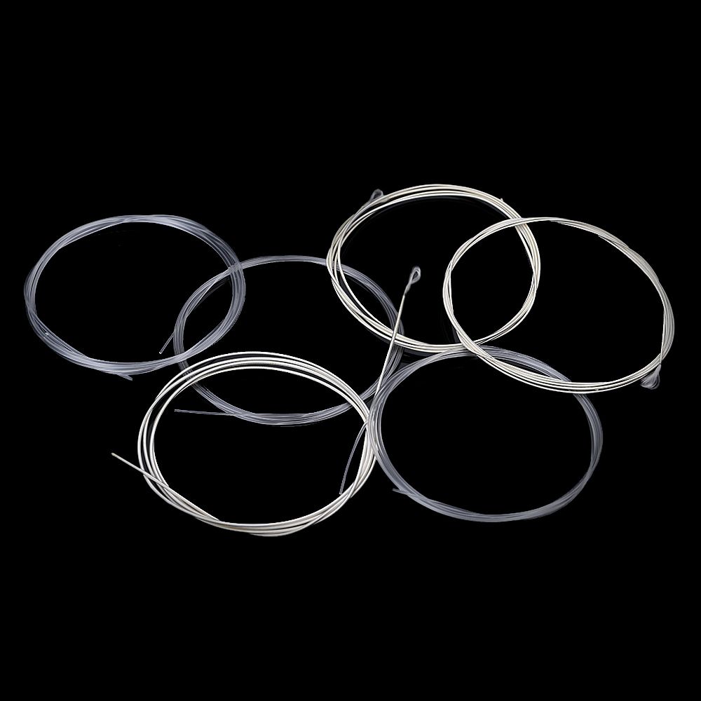 Classic Guitar Six Strings Nylon Silver Plating Set Super