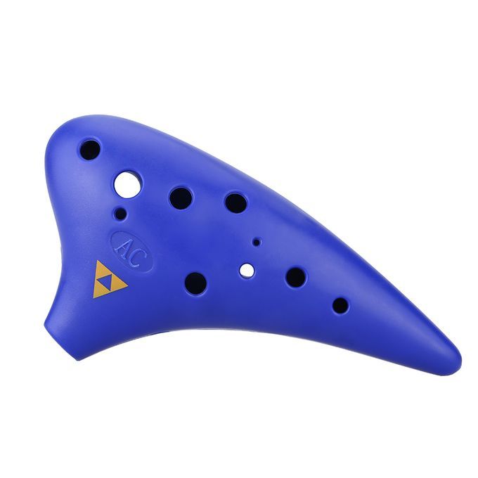 12 Holes Plastic Ocarina Flute Alto C Musical Instrument