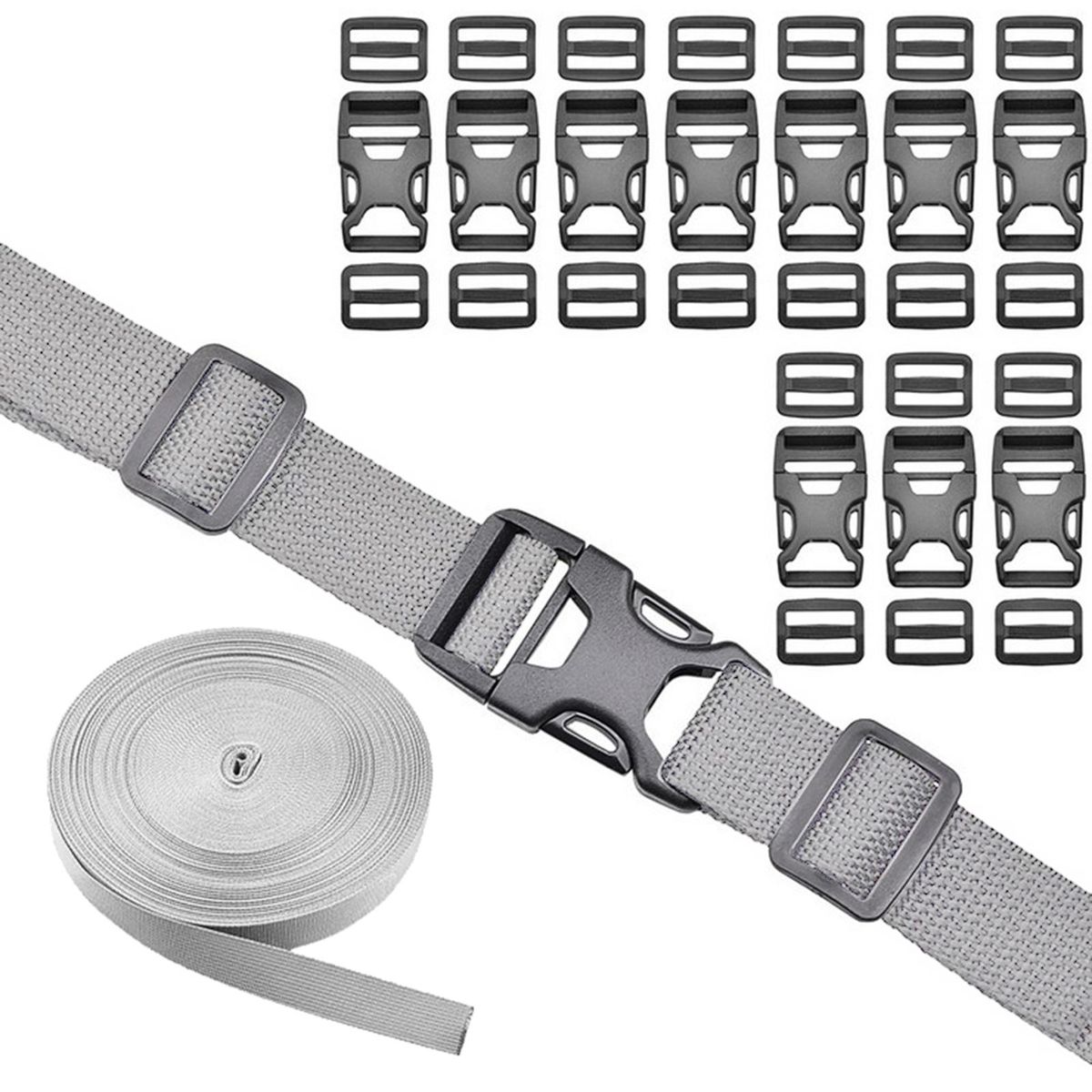 Adjustable Tie Down Ss, Lashing Ss, Adjustable Buckle Tie-Down Ss For Motorcycle, Cargo,