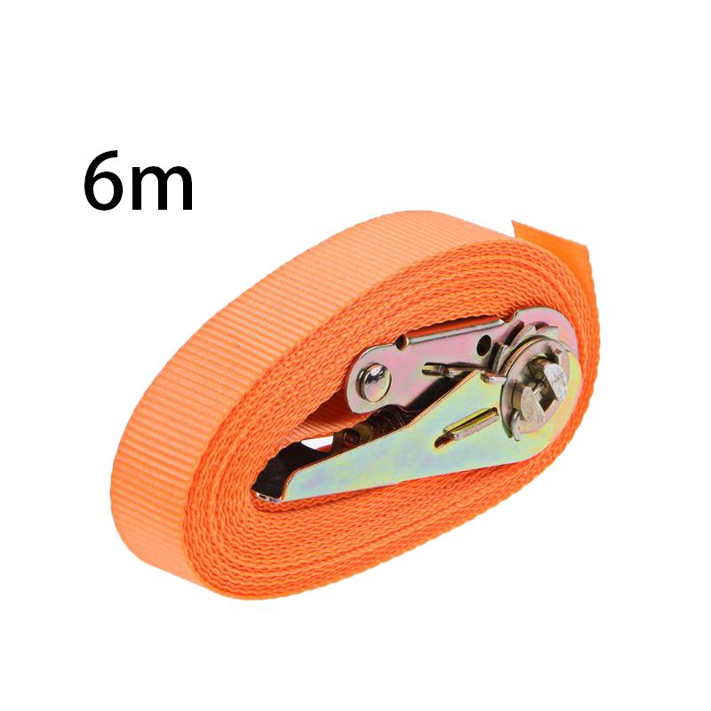 Tensioning Belts Orange Porable Heavy Duty Tie Down Cargo S Luage Lashing Strong Ratchet S Belt