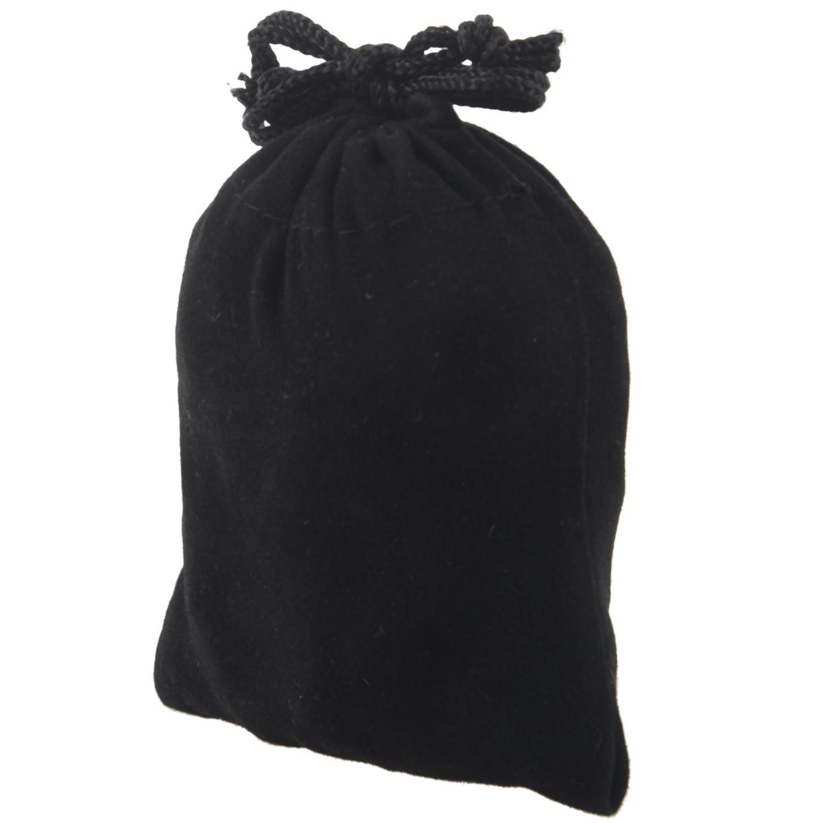 Velvet Drawstring Jewelry Pouches/Gift Bags/Pockets-Black