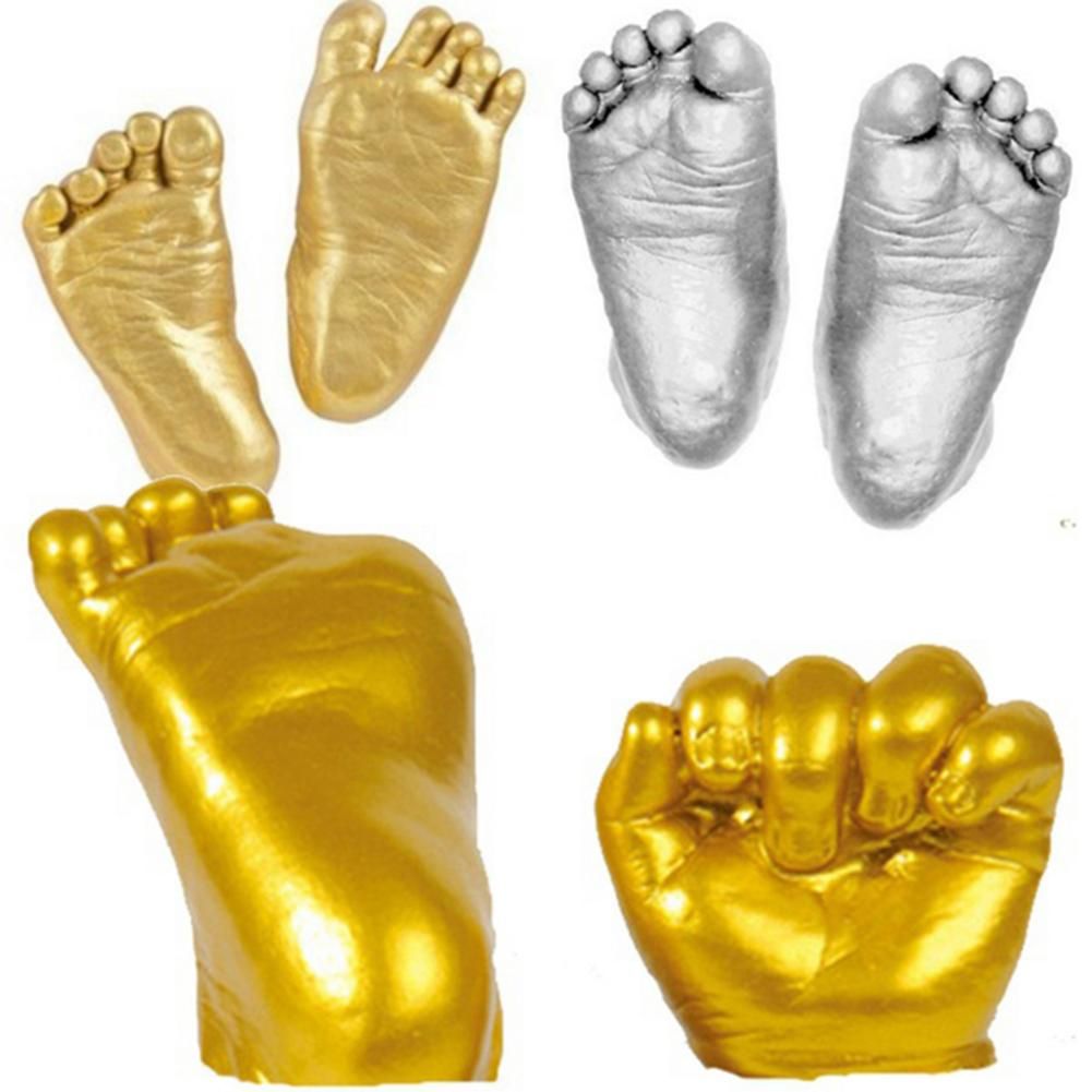 3D Hand & Foot Print Mold Plaster Casting Kit Handprint