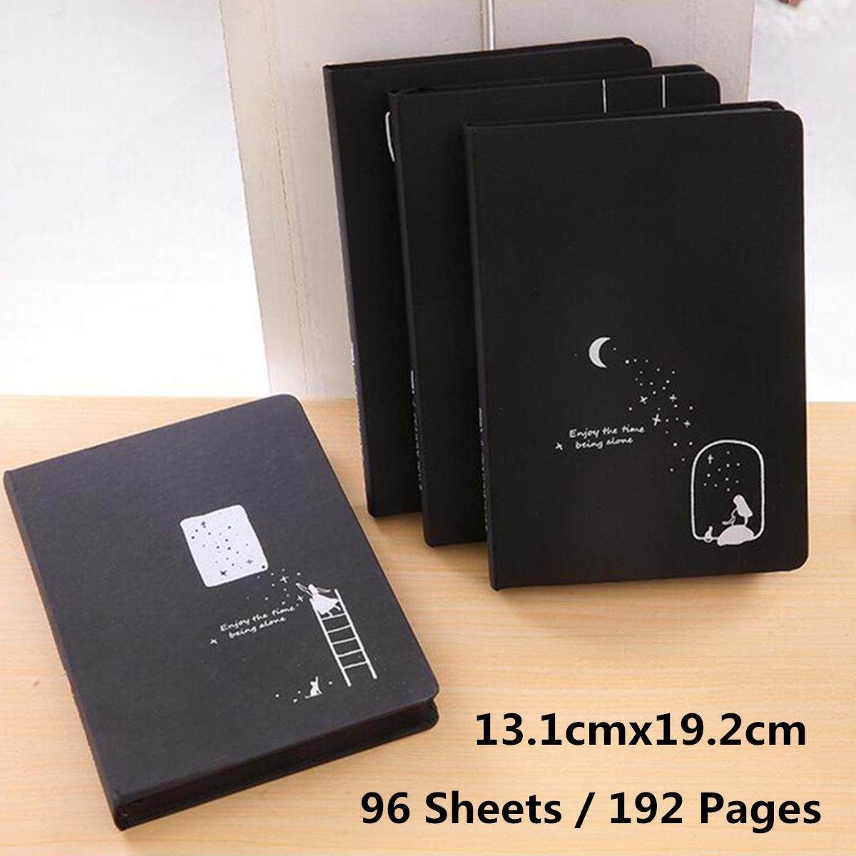 Black Cover Notebook With Black Paper Pages,Black Cardboard Hardcover Sketchbook