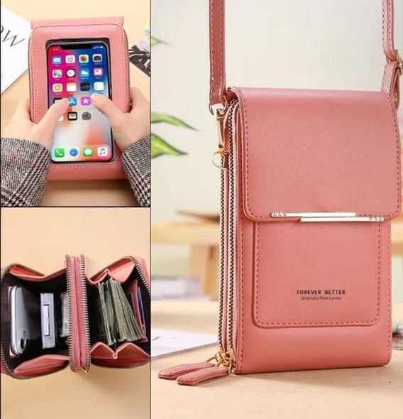Women's Bag Handbags Soft Leather,Wallets,Touch Screen Cell
