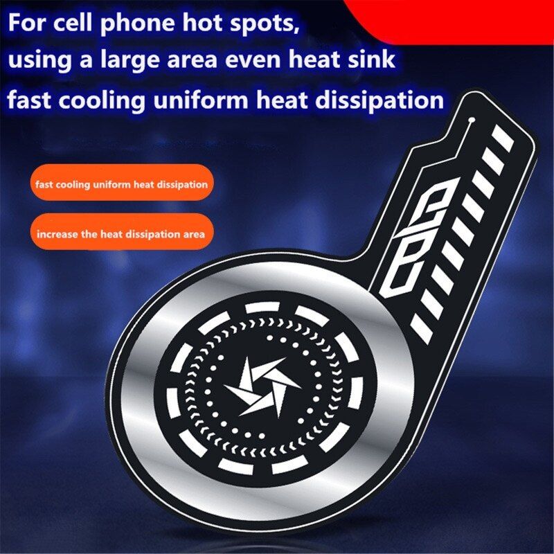 Universal Mobile Phone Cooling Plate Heat Sink Expend Cooling Area For Cooling Fans Game Cooler