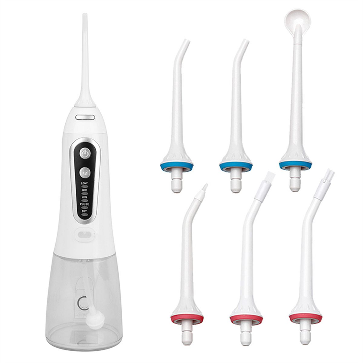 Portable Water Flosser With 8oz Tank 5 Cleaning Modes IPX7