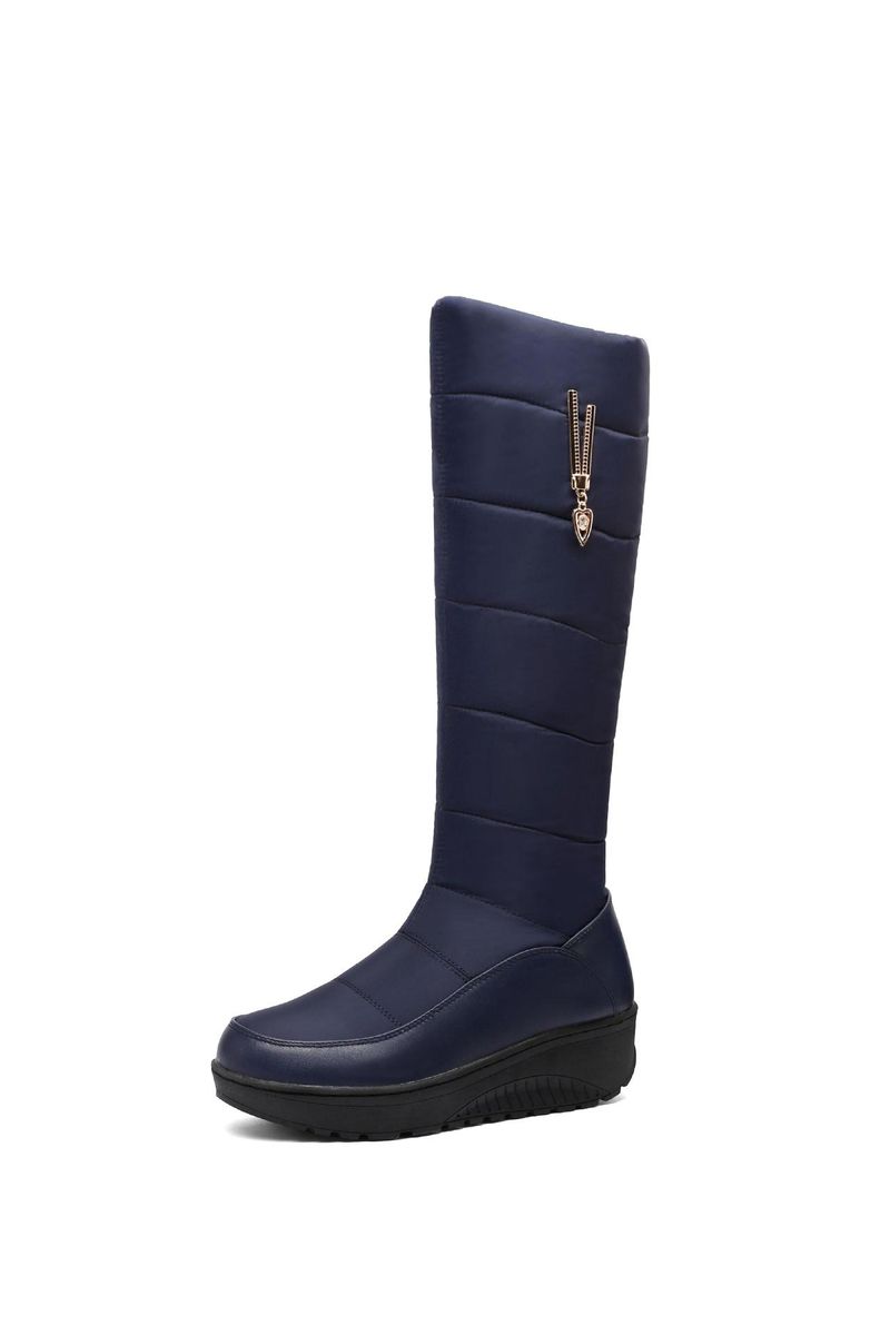 Women Plus Velvet Warm Cotton Shoes Down Boots