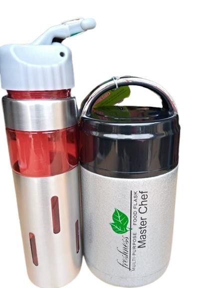 Children Back To School Food Flask & Waterbottle