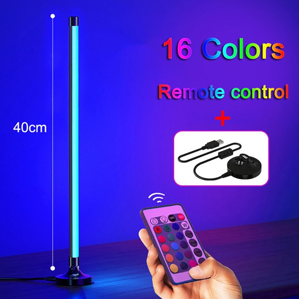 Portable Fill Light RGB Stick Light Pography Colorful Handheld Selfie Atmosphere Lamp Desktop LED Lamp Pography Lighting